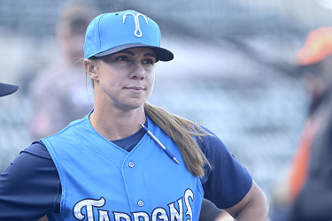 In the middle of it': Tampa Tarpons' Balkovec is first woman to lead MLB  affiliate